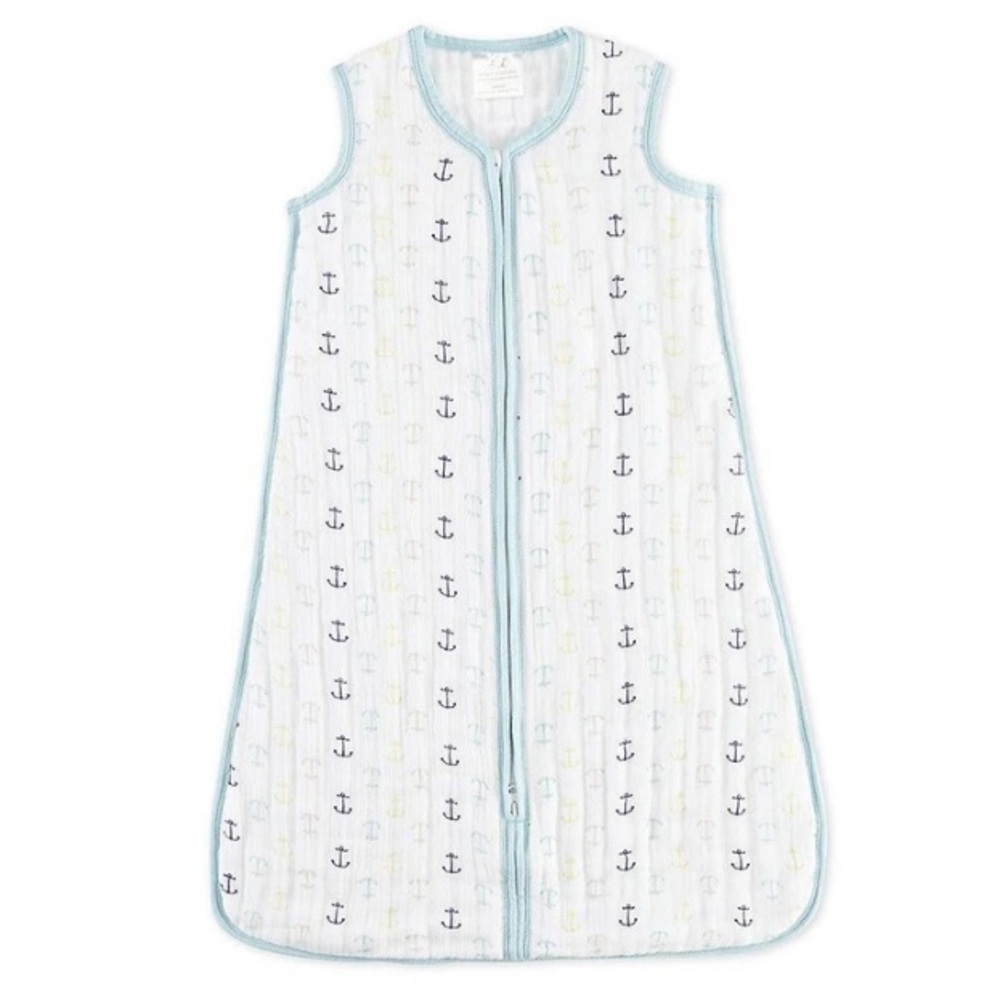 L- Aden+Anais High Sea- Anchor Cozy Sleeping Bag